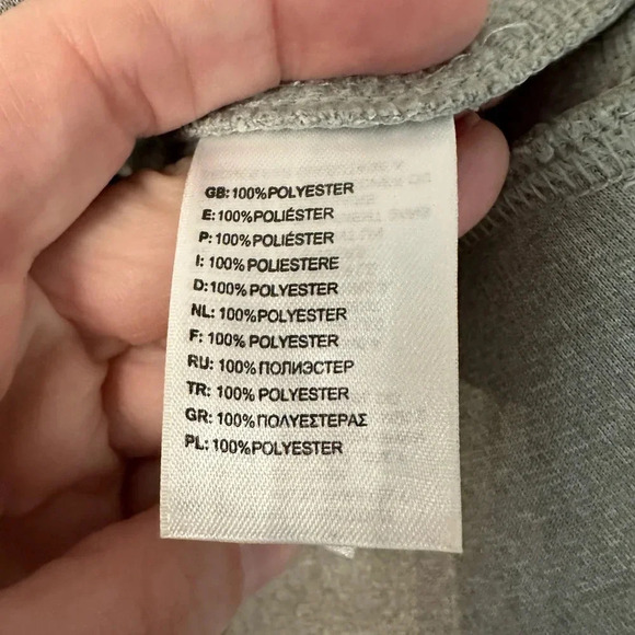 The North Face Women’s Light Gray Hooded Sweatshirt Size M Regular GUC - Picture 7 of 9